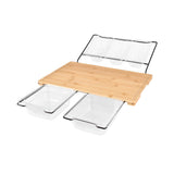 NNEDSZ Extensible Bamboo Cutting Board Set