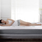 NNEDSZ 6cm Memory Foam Mattress Topper with Bamboo Cover - Double