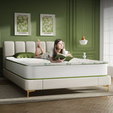 NNEDSZ 6cm Memory Foam Topper with Bamboo Mattress Cover - Queen