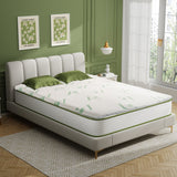NNEDSZ 6cm Memory Foam Mattress Topper with Bamboo Cover - King