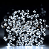 NNEDSZ 200 Low Voltage LED Fairy Lights 8 Function Memory Hold Christmas Decoration Cool White