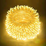 NNEDSZ 1000 Solar LED Fairy Lights 8 Function Memory Hold Christmas Decoration Warm White