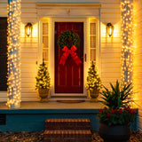 NNEDSZ 1000 Solar LED Fairy Lights 8 Function Memory Hold Christmas Decoration Warm White