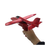 NNEDSZ 2x Ejection Foam Plane Toy Outdoor Sport with Light Safe for Children Birthday Gift