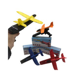 NNEDSZ 2x Ejection Foam Plane Toy Outdoor Sport with Light Safe for Children Birthday Gift