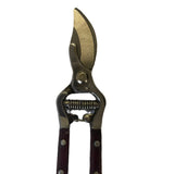 NNEDSZ Curved Pruning Shears | Wood & Metal Handle