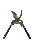 NNEDSZ Curved Pruning Shears | Wood & Metal Handle