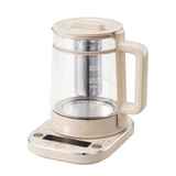 NNEDSZ Joyoung Eletric Glass Kettle Set with stewing pot Tea Basket egg holder 1.5L