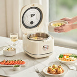 NNEDSZ Hoper Layer 3L Portable Non-stick Rice Maker Smart Control Rice Cooker