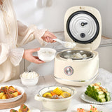 NNEDSZ Hoper Layer 3L Portable Non-stick Rice Maker Smart Control Rice Cooker