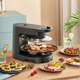 NNEDSZ Hoper Layer Multi-functional 2 in 1 air fryer & smokeless BBQ grill  KZ-50