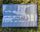 NNEDSZ Caravan Camping 3m x 1.8m recycled mat