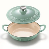 NNEDSZ BUYDEEM CP581 Enameled Cast Iron Dutch Oven