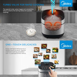 NNEDSZ Midea 5L Rice Cooker Non-Stick Multi-functionality 24-Hour Auto Keep Warm