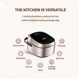 NNEDSZ Midea 5L Multi-function IH Rice Cooker 1300W LED Display Automatic Keep-Warm