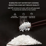 NNEDSZ Midea 5L Multi-function IH Rice Cooker 1300W LED Display Automatic Keep-Warm