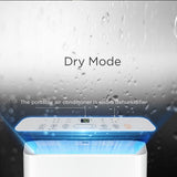 NNEDSZ Midea 4.0KW 3in1 Portable Air Conditioner Dehumidifier with Cooling Drying and Sleeping Mode