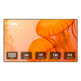 NNEDSZ Winways Medium Throw ALR 80'' Rollable Fresnel Screen