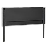 VEVOR Headboard, Full Size Headboard with Adjustable Height, Comfortable Diamond Tufted for Full Size Bed, W 56.3 x H（35.6-47.4）inches, Ideal for Bedroom, Hotel, Homestay, Dormitory, Light Grey