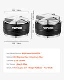 VEVOR 53mm Coffee Distributor 2-in-1 Adjustable Espresso Distributor for Home