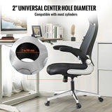 VEVOR Office Chair Base Replacement, 710 mm 1134 kg Static Load Capacity, Heavy Duty Universal Computer Desk Chair Stool Base Part with Reinforced Metal Legs, Desk Chair Base Replacement Parts, Silver