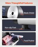VEVOR Meat Slicer 180W 190 mm Electric Deli Food Slicer for Meat Bread Cheese