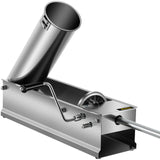 VEVOR Manual Sausage Stuffer, 7 L / 15 LBS Horizontal Sausage Machine, Dual-Speed Meat Stuffer, Made of Food-Grade 304 Stainless Steel, Includes 5 Stuffing Tubes, for Home Kitchen Restaurant Commercia