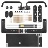 VEVOR Murphy Bed Kit, Full Size, Deluxe DIY Wall Bed Mechanical Hardware Kit, Pneumatic Lever Heavy Duty Bed Frame Support, Folding Cabinet Wall Bed Space Saving Design for Guestroom, Easy to Build