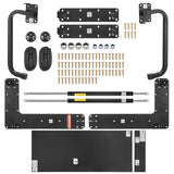 VEVOR Murphy Bed Kit, Full Size, Deluxe DIY Wall Bed Mechanical Hardware Kit, Pneumatic Lever Heavy Duty Bed Frame Support, Folding Cabinet Wall Bed Space Saving Design for Guestroom, Easy to Build