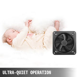 VEVOR 12 Inch Industrial Ventilation Extractor ventilation fan commercial air blower fan Metal Axial Exhaust 300MM Air Puller Fan (300MM/12 Inch)