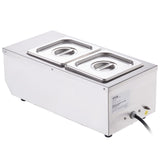 VEVOR Chocolate Tempering Machine, 2 Tanks Chocolate Melting Pot with TEMP Control, 800W Stainless Steel Electric Commercial Food Warmer For Chocolate/Milk/Cream Melting and Heating