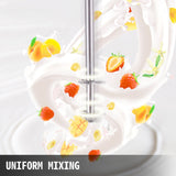 Vevor Commercial Milkshake Maker Machine Double Heads Thickshake Frother Stainless