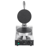 VEVOR Electric Ice Cream Cone Maker, Commercial 1230W Waffle Cone Machine, Non-Stick Stainless Steel Egg Roll Mold, with Temperature and Time Control, Handle, for Restaurant Bakery Snack Bar Family