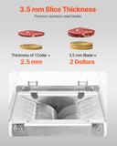 VEVOR Electric Meat Cutter Machine 550W Commercial Meat Slicer Cutting Machine
