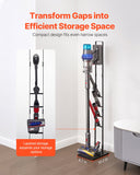 VEVOR Vacuum Stand, Compatible With Dyson V6 V7 V8 V10 V11 V15, Stable Vacuum Stand Holder with Wheels for Dyson DC30 DC31 DC34 DC35 DC58 DC59 DC62 D74 Cordless Upright Vacuum Cleaners & Accessories