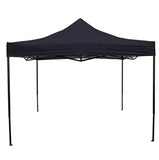 NNEDSZ Portable Water-Resistant Gazebo 3x6 M - Black / Without Sidewalls