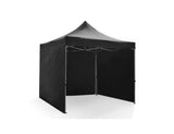 NNEDSZ Portable Water-Resistant Gazebo 3x3M - Black / 3x3M/9M