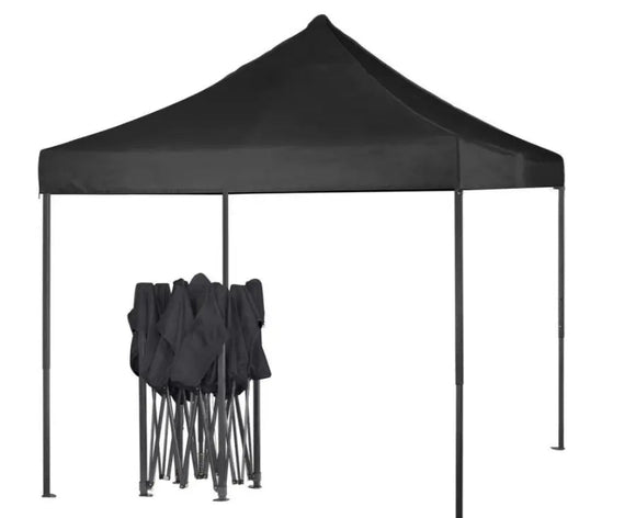 NNEDSZ Portable Water-Resistant Gazebo 3x4.5 M - Blue / Without Sidewalls