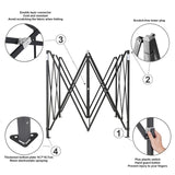 NNEDSZ Portable Water-Resistant Gazebo 3x4.5 M - Blue / Without Sidewalls