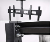 Universal TV Stand for Height Adjustable Mobile TV Cart for 55-120 Inch