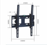 NNEDSZ Fixed Tv Wall Mount with a moving Arms up and down 26-55 inch - Black