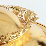 NNEDSZ Gold Chafing Dish Buffet Set, Luxury Buffet r Hanging Lid Dining Stove Set with Lid