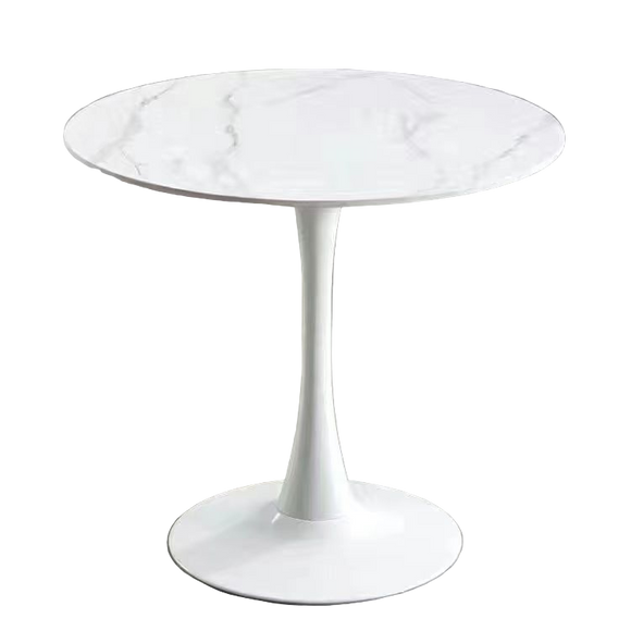 NNEDSZ Celeste White Round Cafe Table