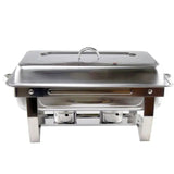 NNEDSZ Chafing Dish Food Warmer Stove 11L 3 Compartment