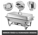 NNEDSZ Chafing Dish Buffet Food Warmer – 11L