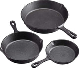 NNEDSZ Cookware Sets Frying Cast Iron Pans Cast Iron Dish 16/20/26cm