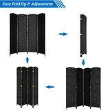 NNEDSZ Folding Room Divider Screen – Stylish Home Partition
