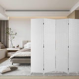 NNEDSZ 4-Panel Folding Room Divider – Privacy Screen Partition