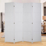 NNEDSZ 4-Panel Folding Room Divider – Privacy Screen Partition