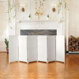 6-Panel Room Divider Screen – Foldable Privacy Partition